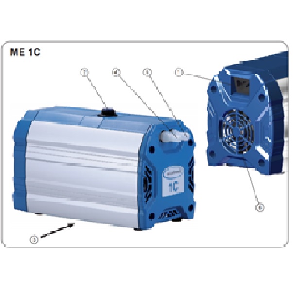 Diaphragm Vacuum Pump משאבת ואקום ממברנה מוגנת כימית